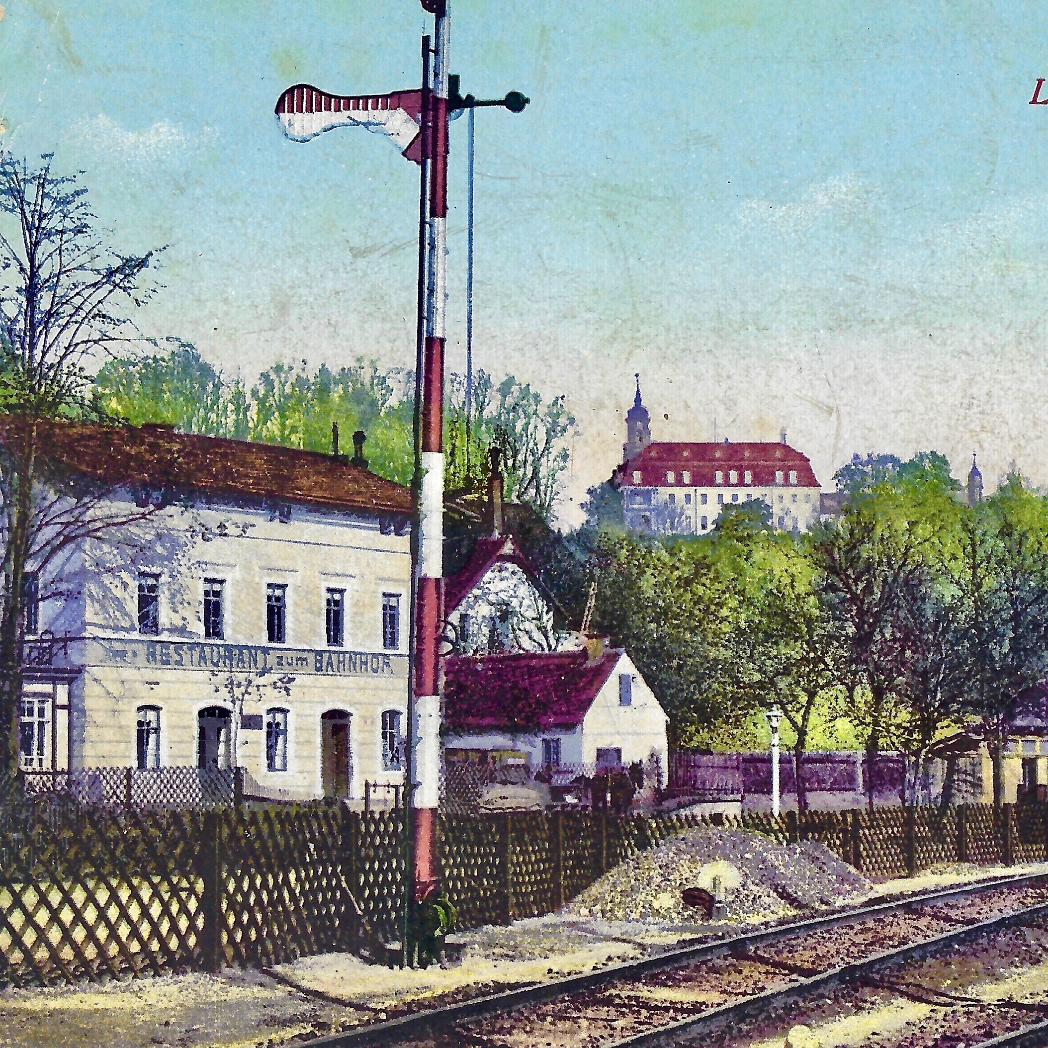Gasthof Postkarte von 1930